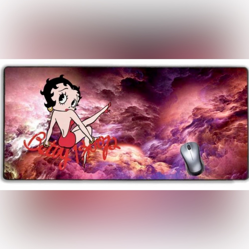 Extended Gaming Mouse Pad Betty Boop